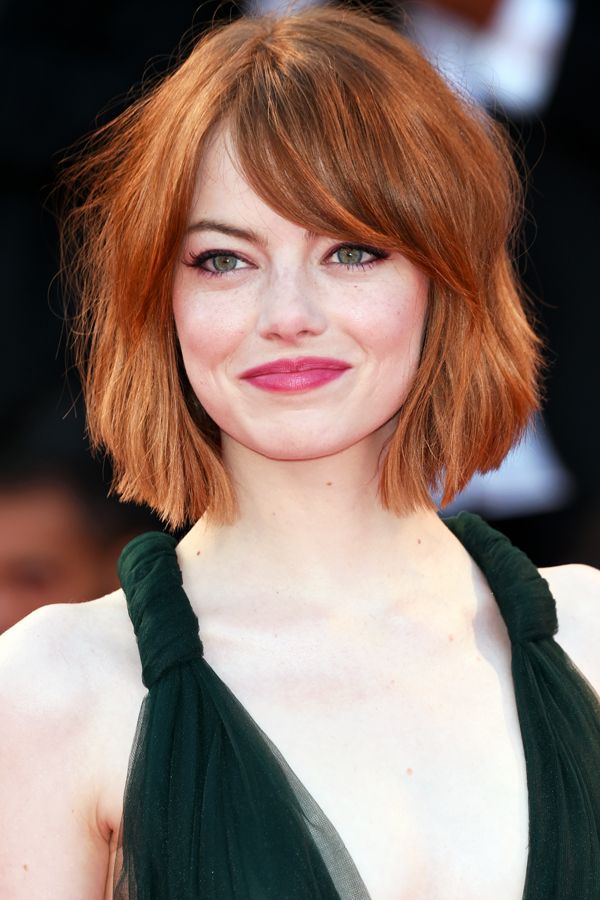 short and cut red hair 2020